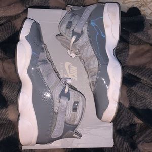 Grey Nike air jordans
